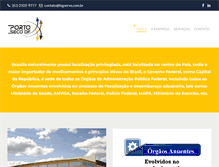 Tablet Screenshot of portosecodf.com.br